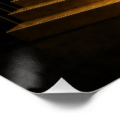 Golden Aufstieg Wand Kunst Poster (Ecke)