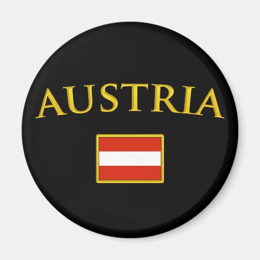Golden Austria Magnet (Vorne)