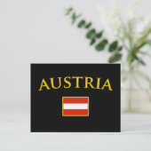 Golden Austria Postkarte (Stehend Vorderseite)
