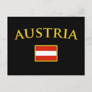 Golden Austria Postkarte