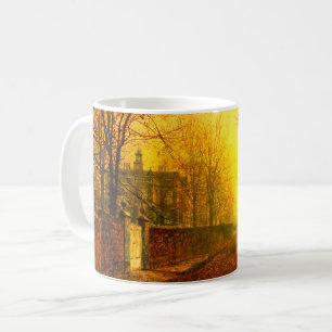 Golden Autumn John Atkinson Grimshaw Kaffeetasse