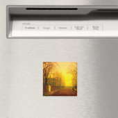 Golden Autumn John Atkinson Grimshaw Magnet (In Situ (Geschirrspüler))