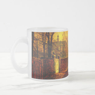 Golden Autumn John Atkinson Grimshaw Mattglastasse