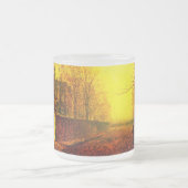 Golden Autumn John Atkinson Grimshaw Mattglastasse (Mittel)