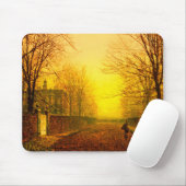 Golden Autumn John Atkinson Grimshaw Mousepad (Mit Mouse)