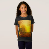 Golden Autumn John Atkinson Grimshaw T-Shirt (Vorne ganz)