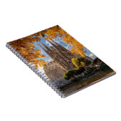 Golden Autumn Sagrada View Notebook Notizblock (Rechte Seite)