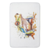 Golden Azure Tree Frog Badematte (Vorderseite Vertikal)