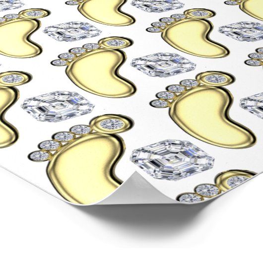 Golden Baby Foot Poster (Ecke)