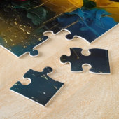 Golden Bald Eagle 3D Digital Masterpiece von AJZ Puzzle (Seite)