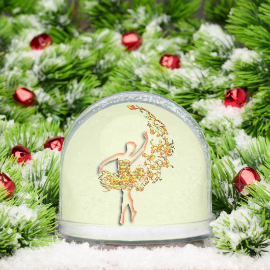 Golden Ballerina Schneekugeln (Weihnachten)