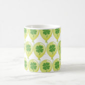 Golden Balloons Vierblättrige Klee Kaffeetasse (Mittel)