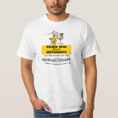 Golden Bären Restaurants, Illinois T-Shirt (Vorderseite)