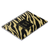 Golden Beauty Salon Journal Notizblock (Linke Seite)