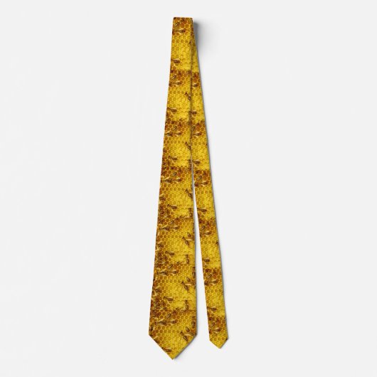 GOLDEN BEE HIVE NECK TIE KRAWATTE (Vorderseite)