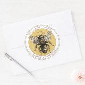 Golden Bee Honey Farms Aufkleber (Umschlag)
