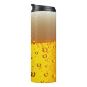 Golden Beer Nah-up Foam Bubbles Thermosbecher (Nach rechts gedreht)
