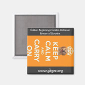 Golden Beginnings Magnet (Vorderseite/Rückseite)