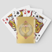 Golden bei der 1. oder 50. Hochzeit Spielkarten (Rückseite)