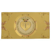 Golden bei der Hochzeit zum 1./50. Kissenbezug (Vorderseite-Rechts)