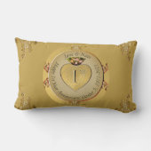 Golden bei der Hochzeit zum 1./50. Lendenkissen (Rückseite)