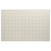 Golden Beige und Blue Mandala Design Stoff (Yard (91,4 cm))