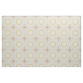 Golden Beige und Blue Mandala Design Stoff (Fat Quarter (45,7 x 55,9 cm))