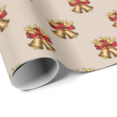 Golden Bells Geschenkpapier (Rolleneckpunkt)