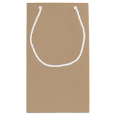 Golden Bells Tan Kleine Geschenktüte (Rückseite)