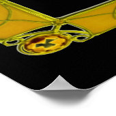 Golden Best Daddy Poster (Ecke)