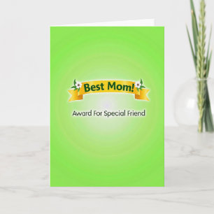 Golden Best Mutter Schleifenkarte Karte