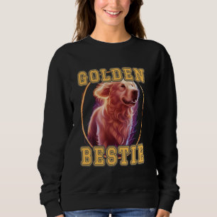 GOLDEN BESTIE niedlich Golden Retriever Elterndesi Sweatshirt