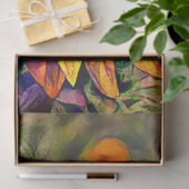 Golden Big Sunflower Seidenpapier (Geschenk)