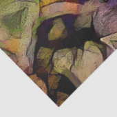 Golden Big Sunflower Seidenpapier (Ausschnitt)