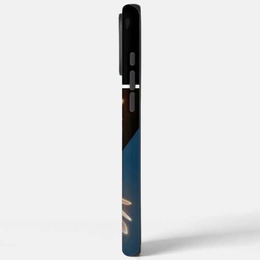 Golden Bird & Bloom Case-Mate iPhone Hülle (Rückseite / Links)