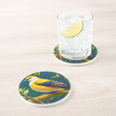 Golden Bird Getränkeuntersetzer (Seite)