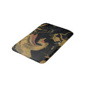 Golden Bird Japanese Classic Antique Badematte (Schrägansicht)