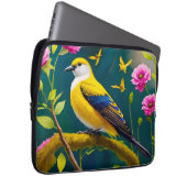 Golden Bird Laptopschutzhülle (Vorne Rechts)