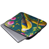Golden Bird Laptopschutzhülle (Vorne Knopf)