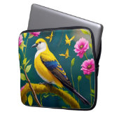 Golden Bird Laptopschutzhülle (Vorderseite Links)