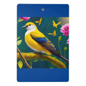 Golden Bird Mini Klemmbrett (Rückseite)