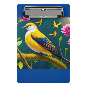 Golden Bird Mini Klemmbrett