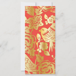Golden Bird Porzellan Ming Pattern