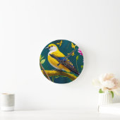 Golden Bird Runde Wanduhr (Zuhause)