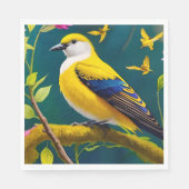 Golden Bird Serviette (Vorderseite)