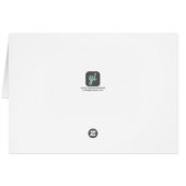 Golden Birdcage Wedding Table Number Card (Rückseite Horizontal)