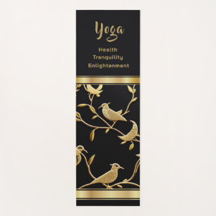 Golden Birds - Yoga Mat Yogamatte