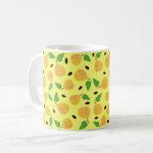 Golden Birnen Kollektion Gelb Hell Kaffeetasse (Vorderseite Links)