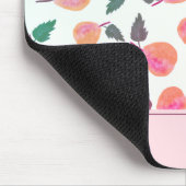 Golden Birnen Kollektion Pink Mousepad (Ecke)