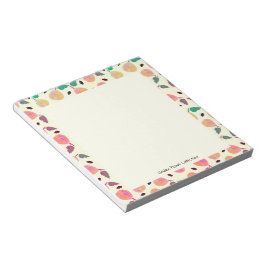 Golden Birnen Kollektion Pink Notizblock